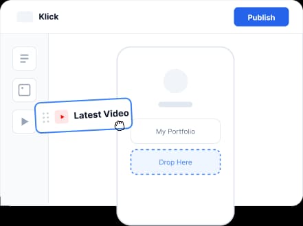 Go live in minutes interface